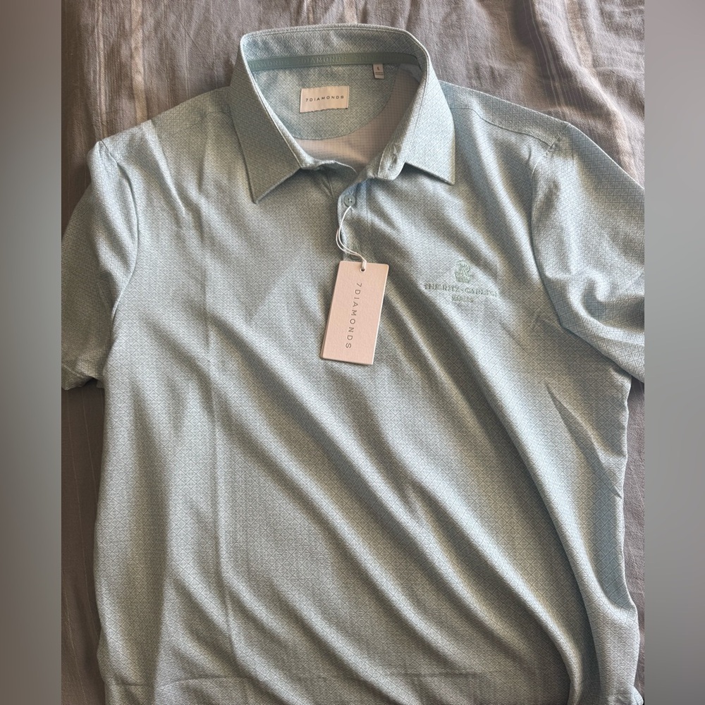 Men’s golf shirt 7 diamonds The Ritz Carlton Naples